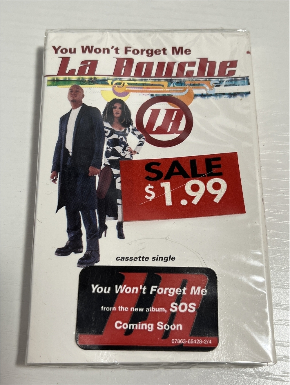 SEALED Cassette Single Tape La Bouche “You Won’t Forget Me” 1998 BMG 90s Dance